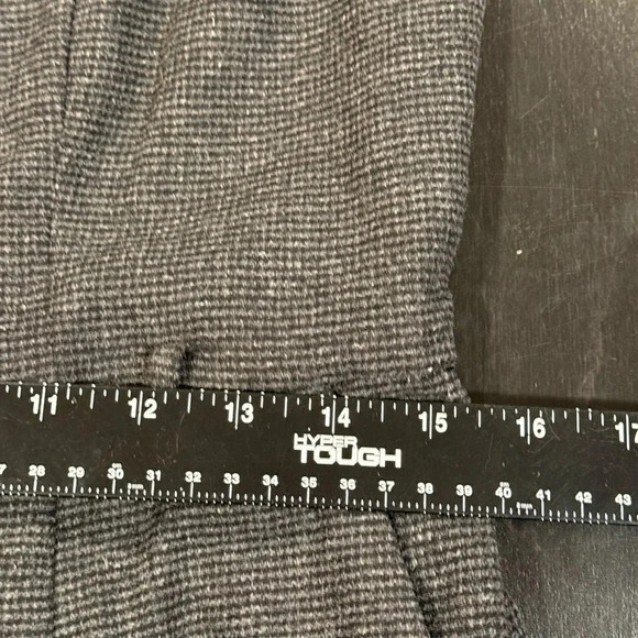 Banana Republic Wool Blend Sleeveless Black Houndstooth Dress Pockets Womens 8 - Picture 12 of 13